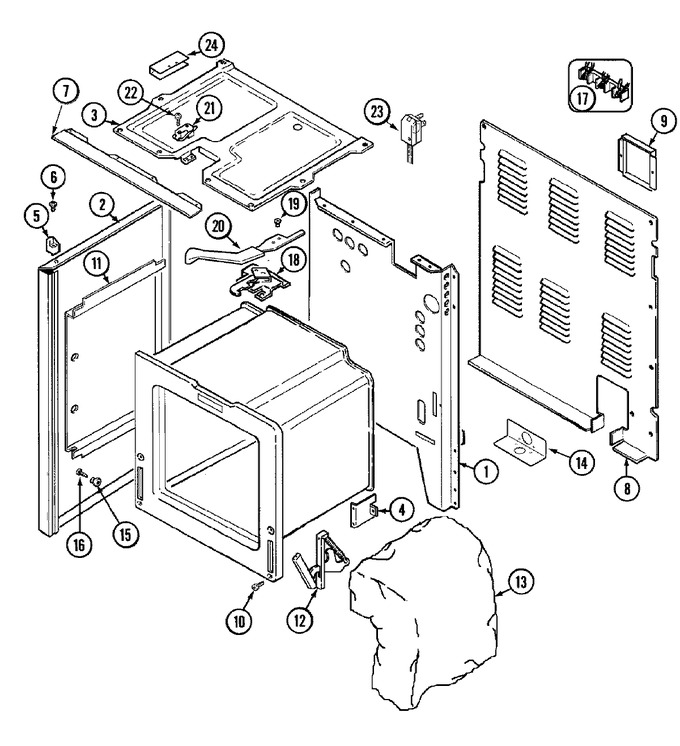 Diagram for CE38700BCV