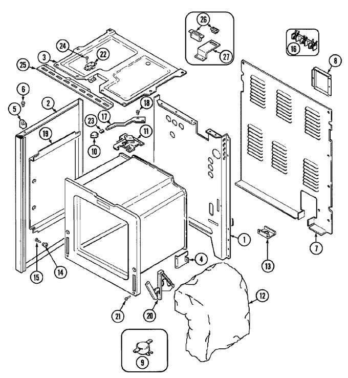 Diagram for CE3878VVW