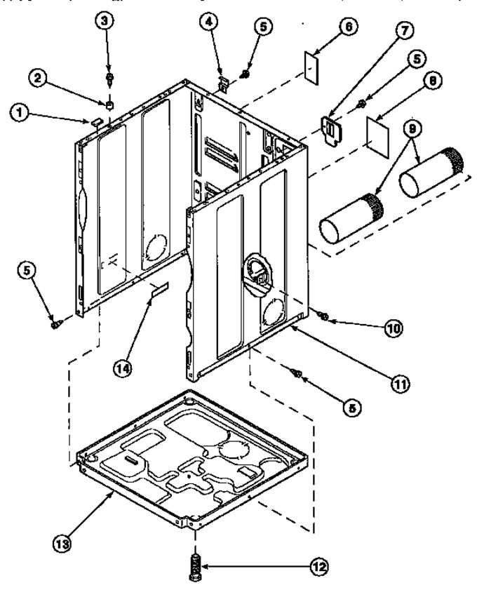 Diagram for LE7111WB (BOM: PLE7111WB)