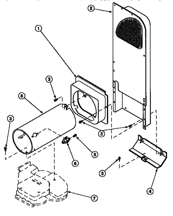 Diagram for CG8409W2 (BOM: PCG8409W2)