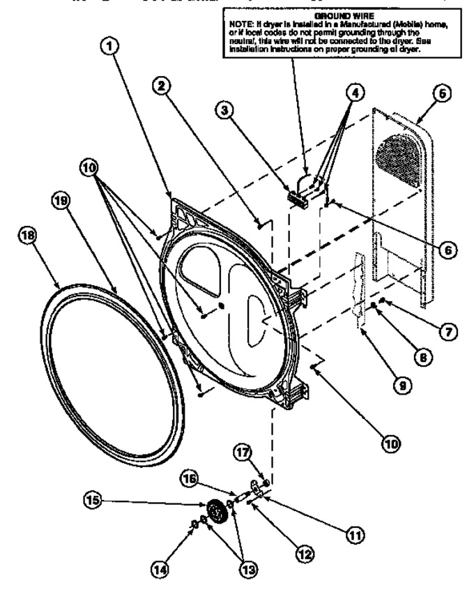 Diagram for CG8409W2 (BOM: PCG8409W2)