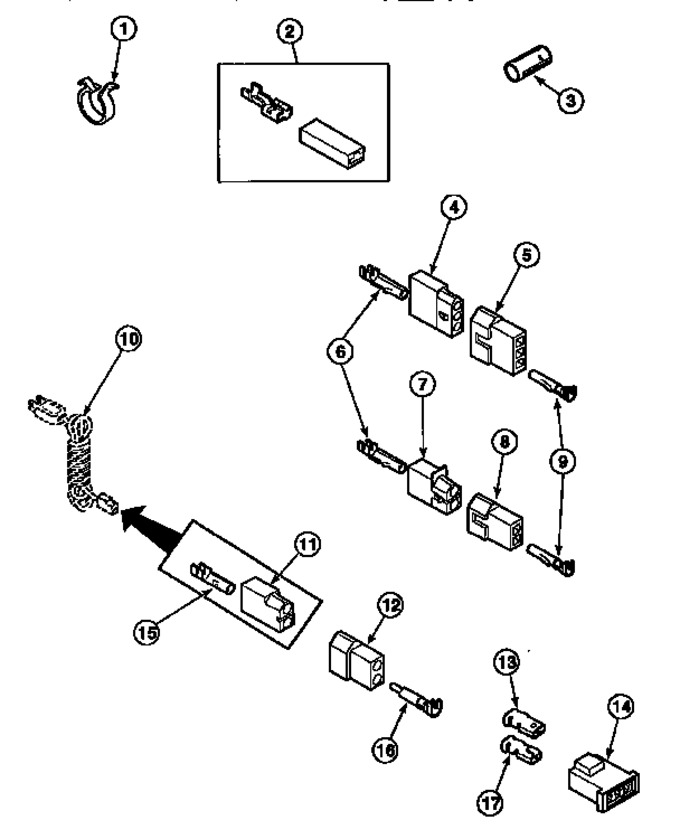Diagram for CG8409W2 (BOM: PCG8409W2)