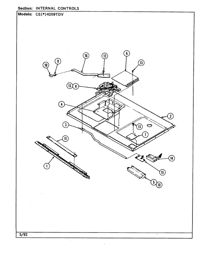 Diagram for CEW4D59TDV