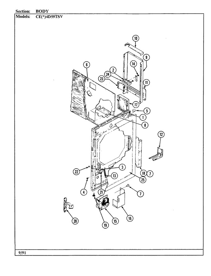 Diagram for CEW4D59TSV