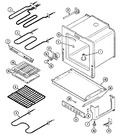 Diagram for 04 - Oven/base