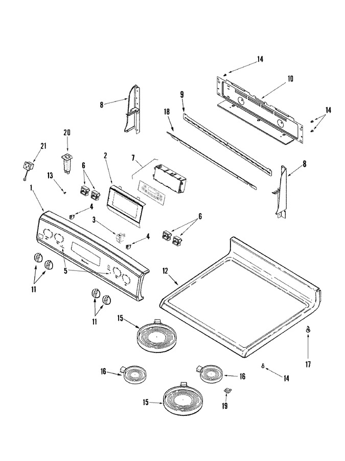 Diagram for PER3725ACW