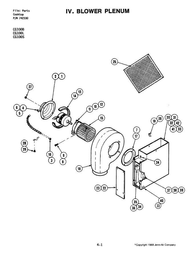 Diagram for CG100L