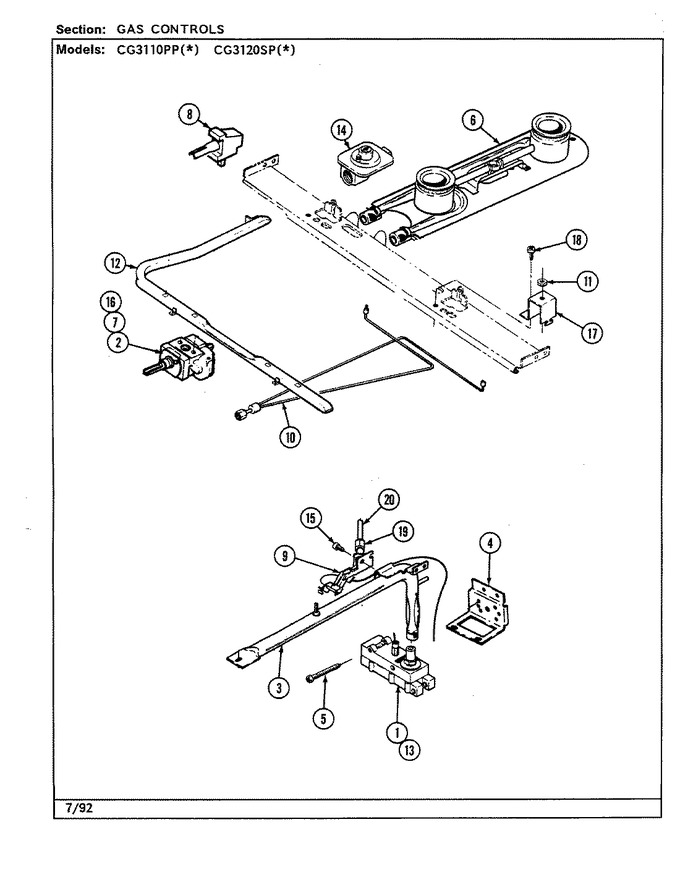 Diagram for CG3120SPW