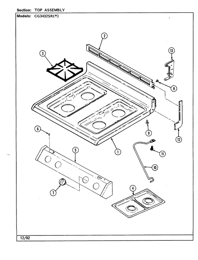 Diagram for CG3432XRA