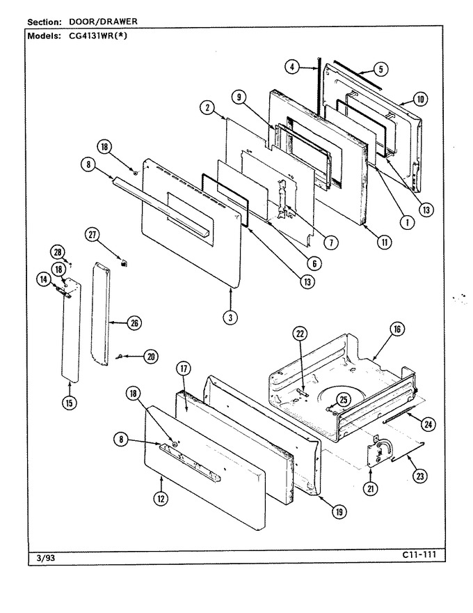 Diagram for CG4131WRA