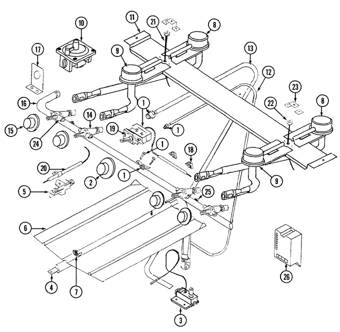Diagram for CG4151WTW