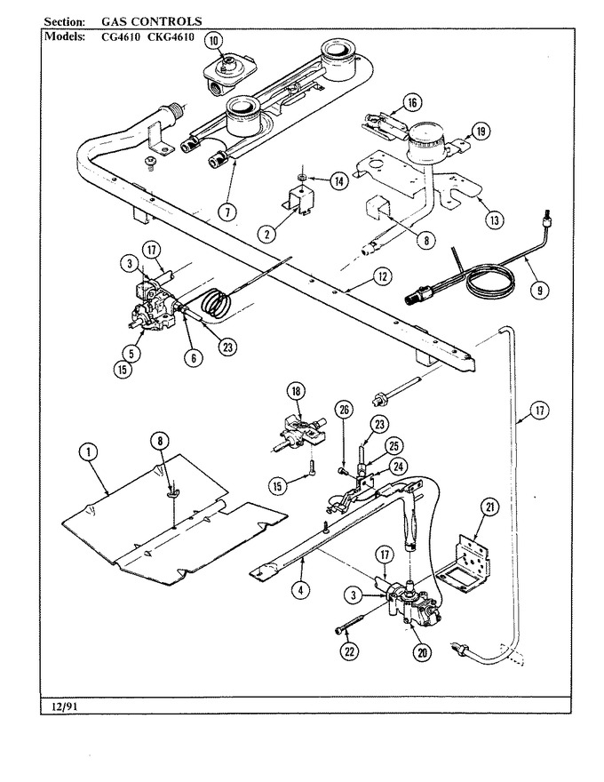 Diagram for CG4612MW539RG