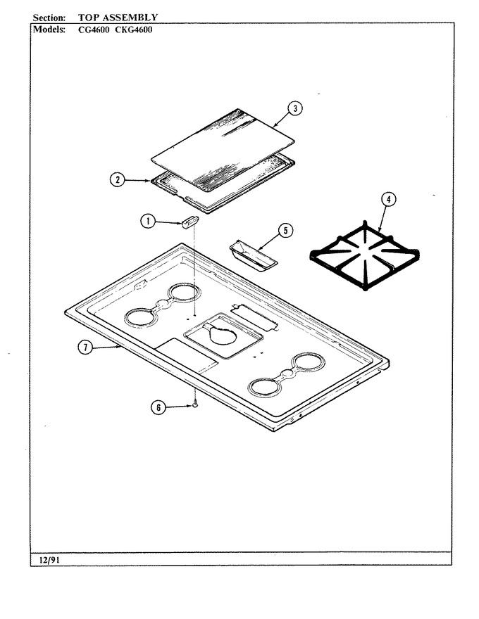Diagram for CG4622MW429RG