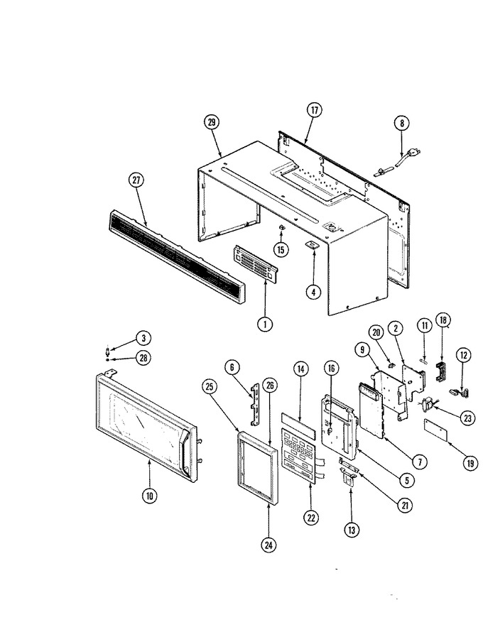 Diagram for CG8422MW729RG