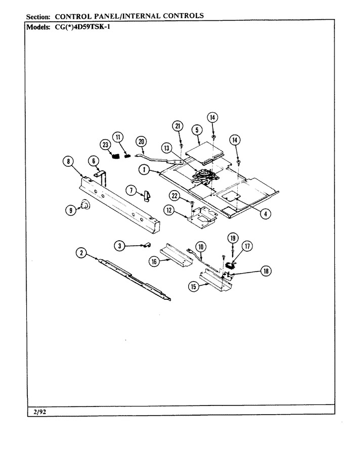Diagram for CGW4D59TSK-1