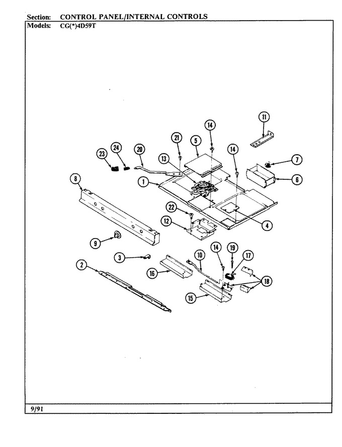 Diagram for CGW4D59TZK