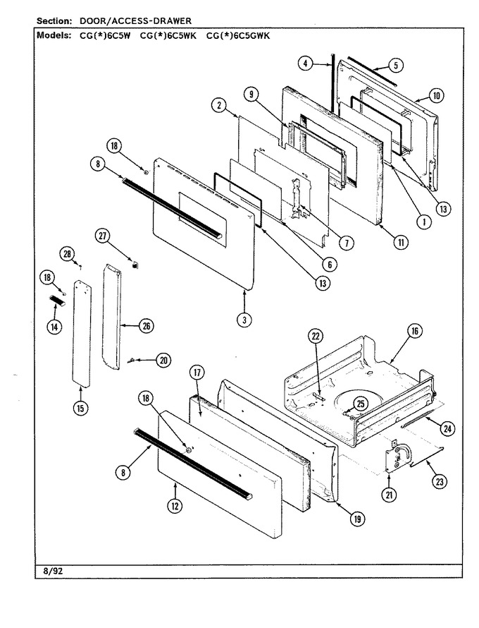 Diagram for CGA6C5GWK