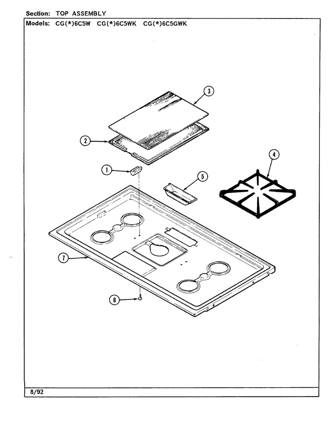 Diagram for CGA6C5GWK