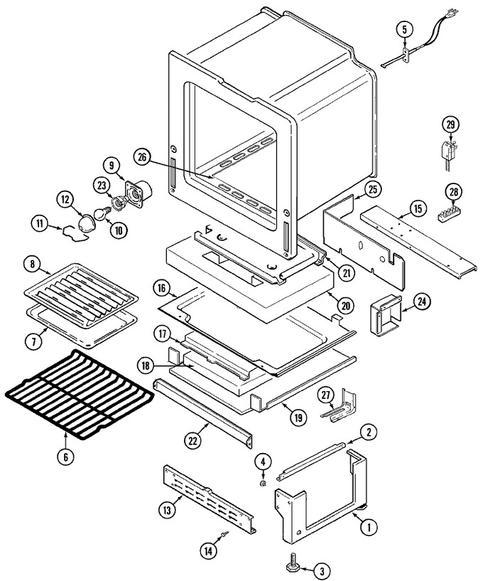 Diagram for CGR3740ADL