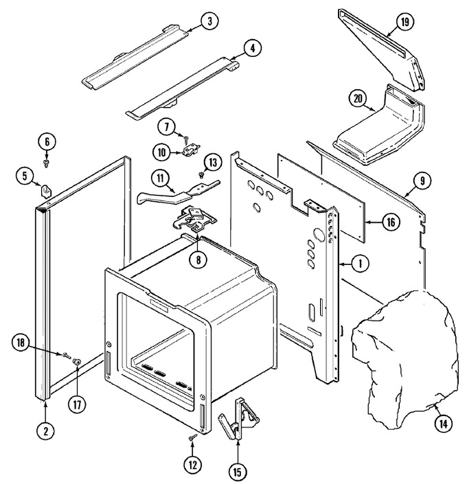 Diagram for CGR3740BDH