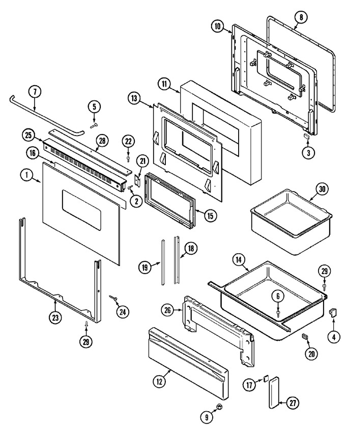 Diagram for CRE7700BDL