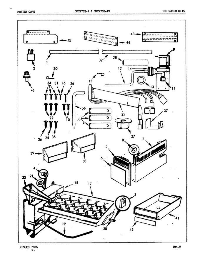 Diagram for CK277SS-1V (BOM: 5X44B)