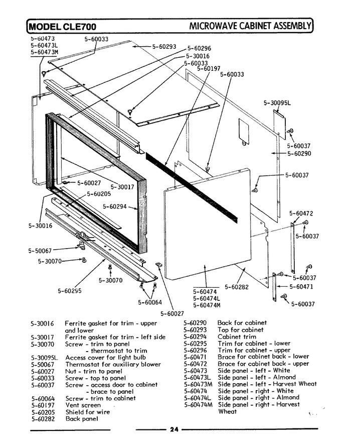 Diagram for GCLE700