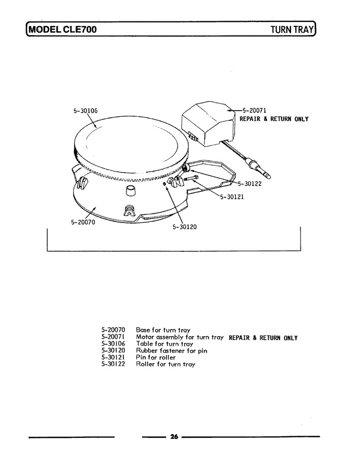 Diagram for CLE700