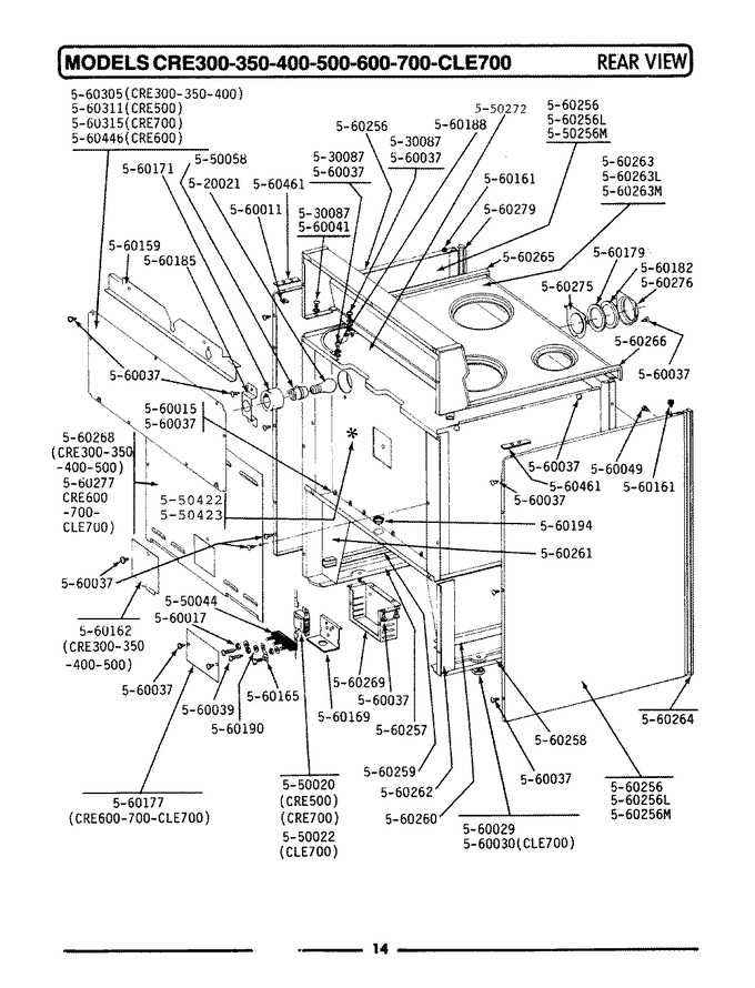 Diagram for CLE700