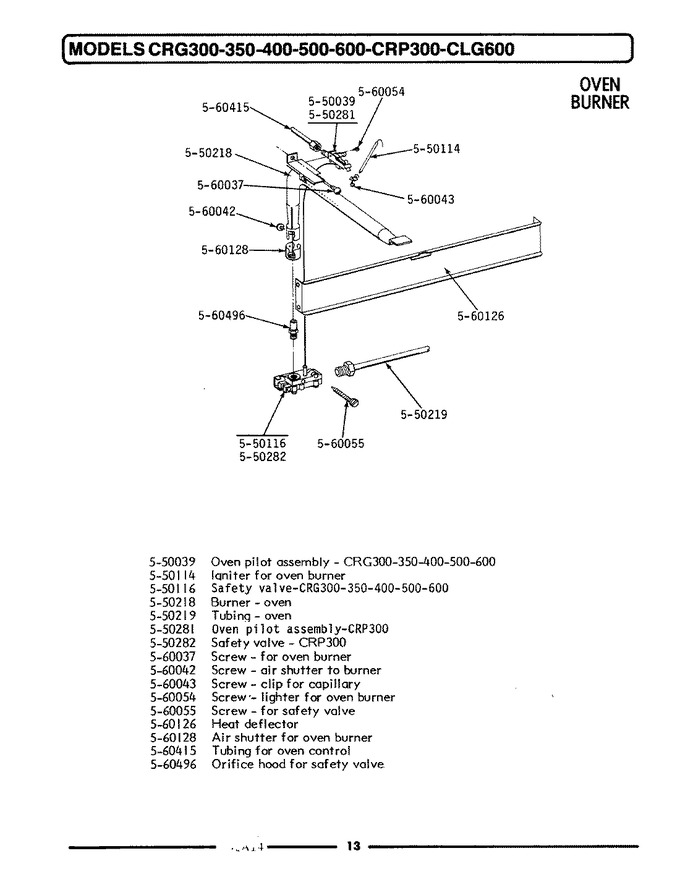 Diagram for CLG600