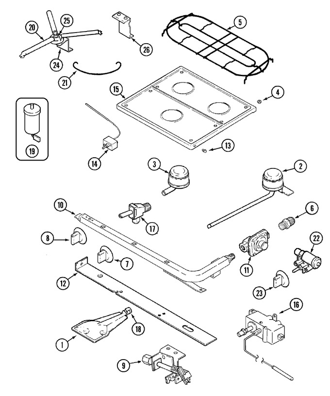Diagram for CLY1632BDB
