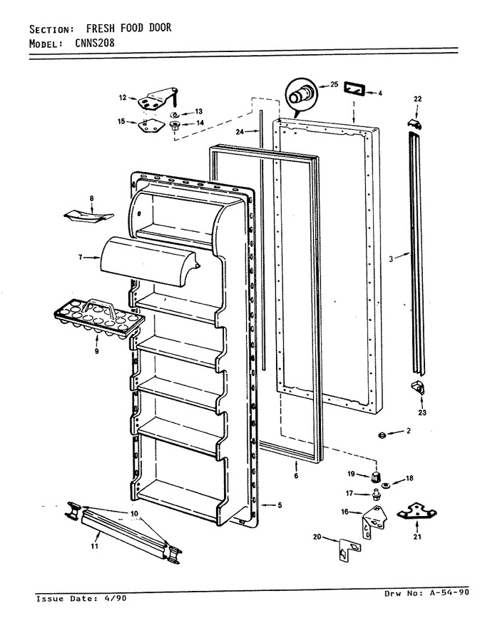 Diagram for CNNS208H (BOM: 9T01B)
