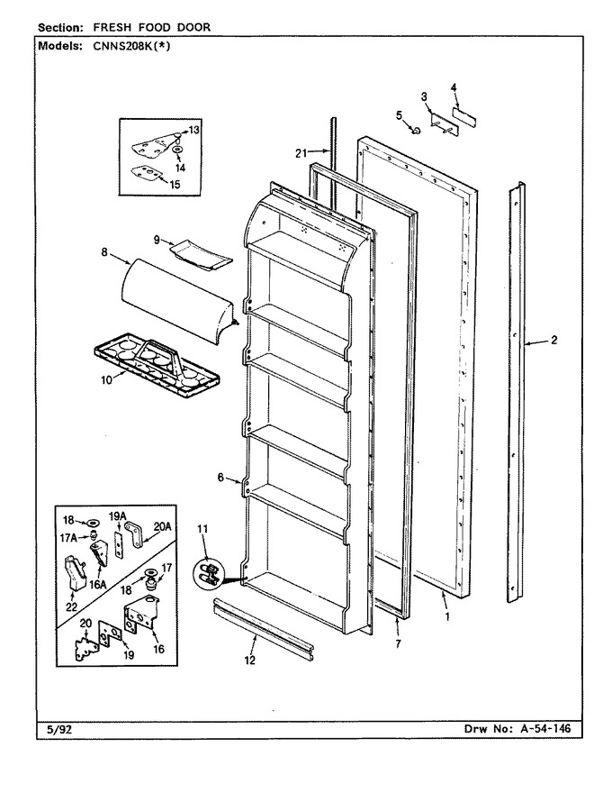 Diagram for CNNS208KA (BOM: CP06A)