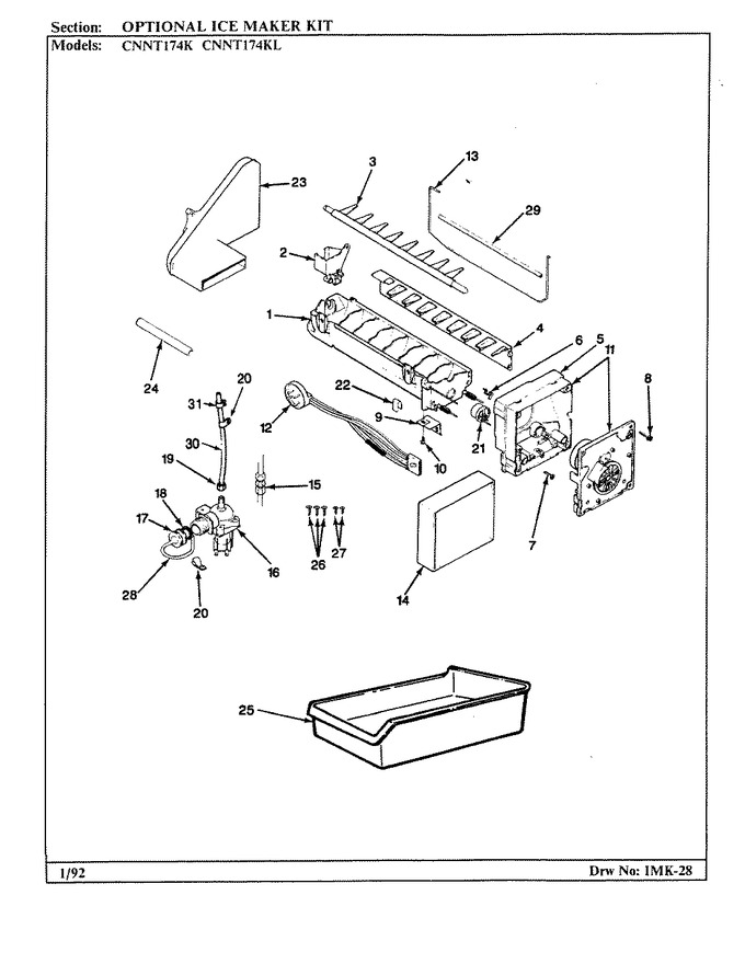 Diagram for CNNT174KLA (BOM: BF32C)
