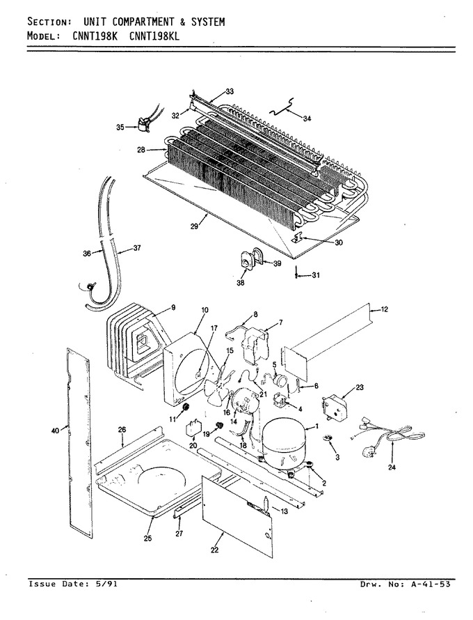 Diagram for CNNT198KA (BOM: AF51B)