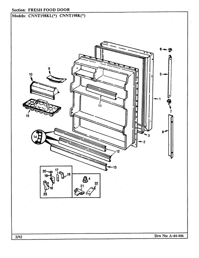 Diagram for CNNT198KLA (BOM: CF67A)