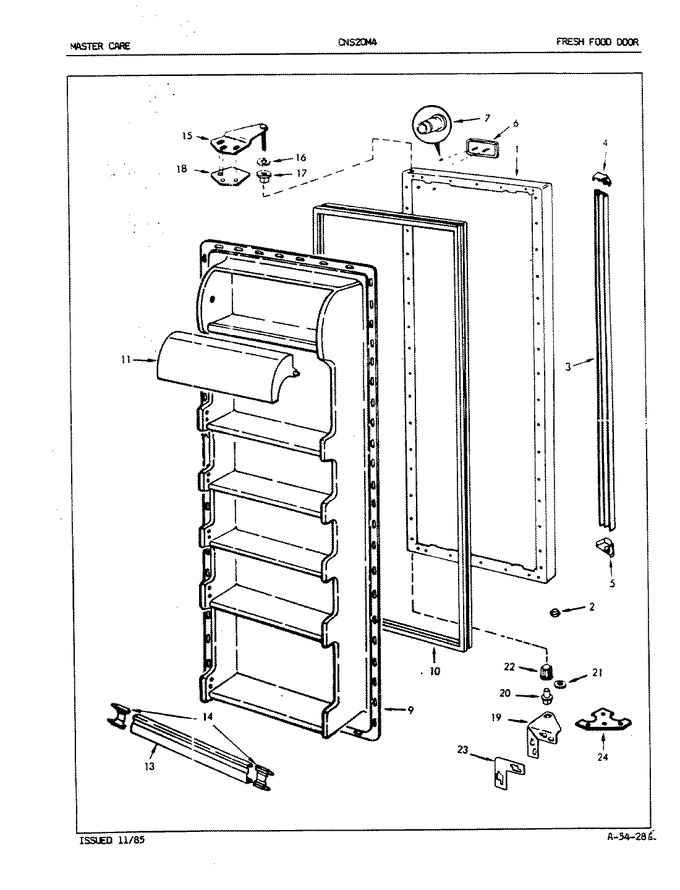 Diagram for CNS20M4A (BOM: 5M61B)