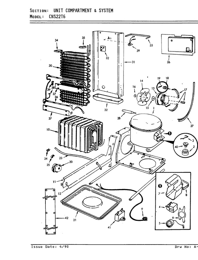 Diagram for CNS22T6H (BOM: 8L06A)