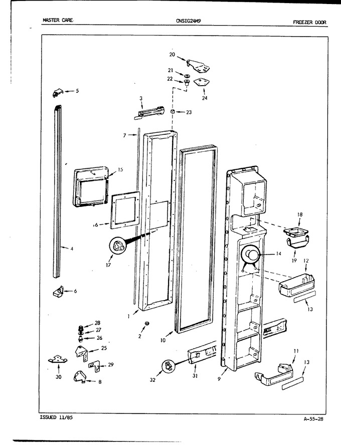 Diagram for CNSIG24M9A (BOM: 5M65A)