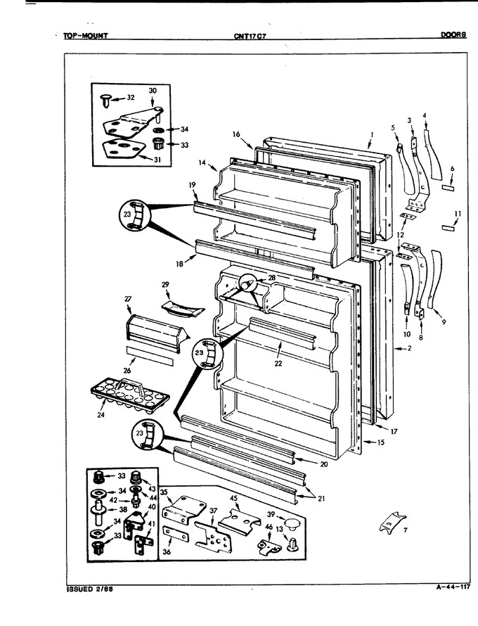 Diagram for CNT17C7A (BOM: 7A75B)