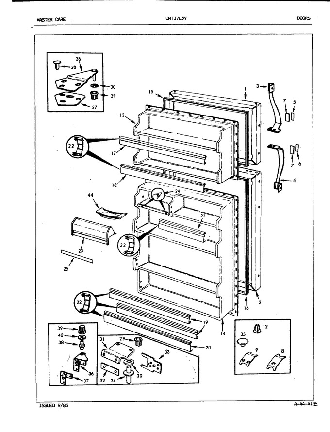 Diagram for CNT17L5VA (BOM: 5A43B)