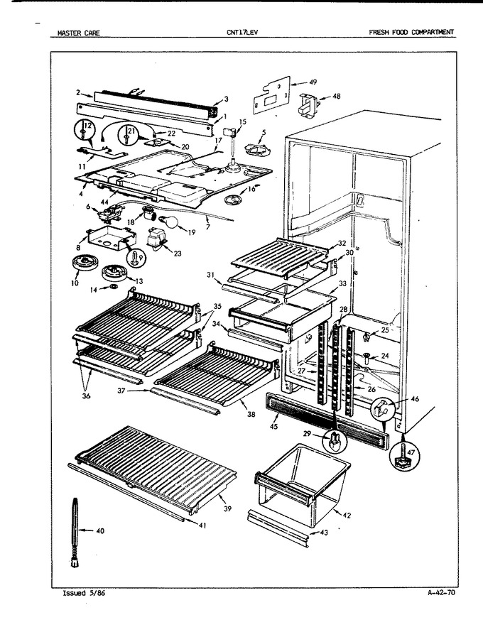 Diagram for CNT17LEV (BOM: 5E51A)