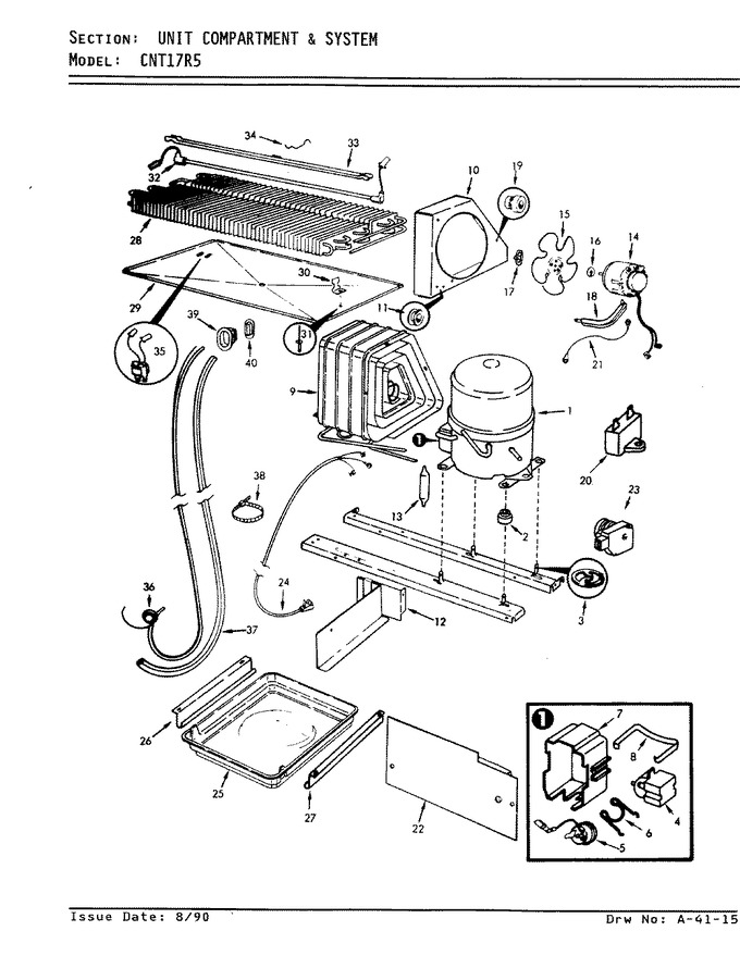 Diagram for CNT17R5A (BOM: 7D63A)