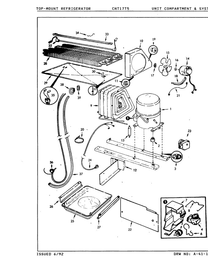 Diagram for CNT17T5A (BOM: 8A14A)