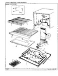Diagram for 01 - Freezer Compartment