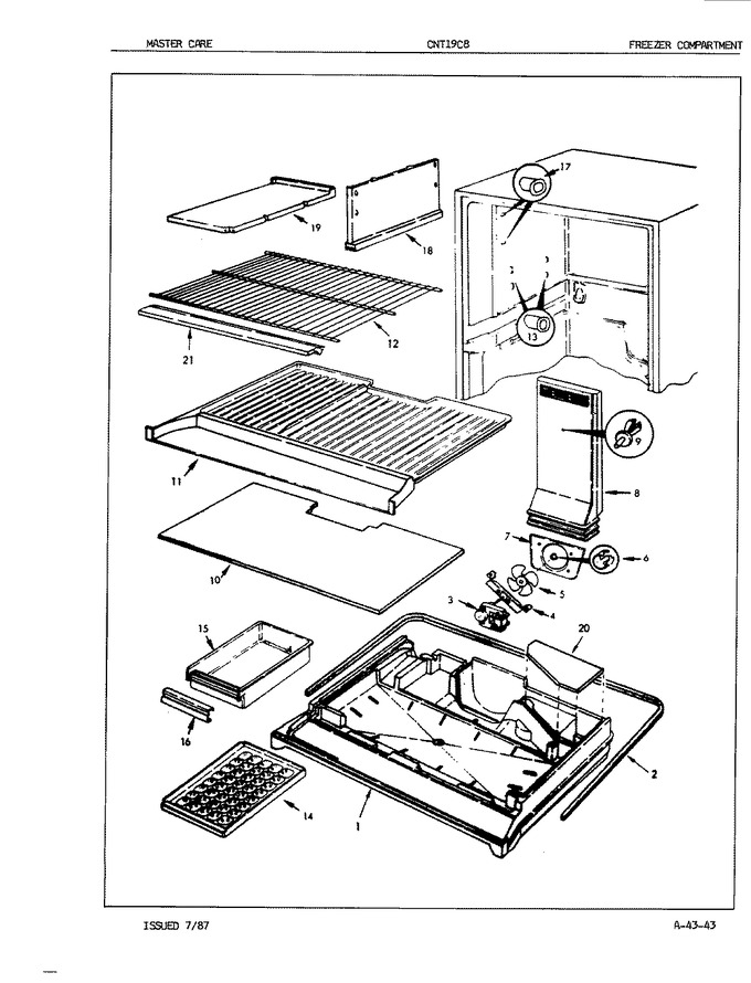 Diagram for CNT19C8 (BOM: 7A77A)