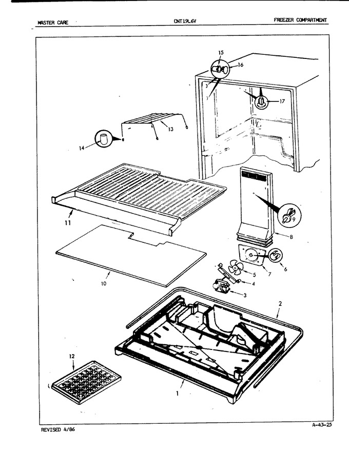 Diagram for CNT19L6V (BOM: 5A44B)