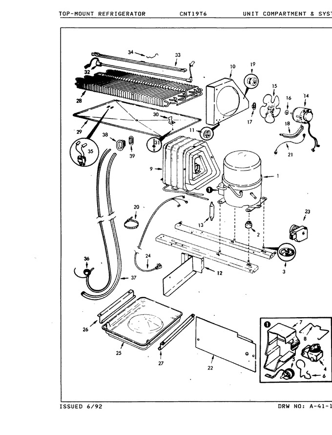 Diagram for CNT19T6A (BOM: 9C50A)