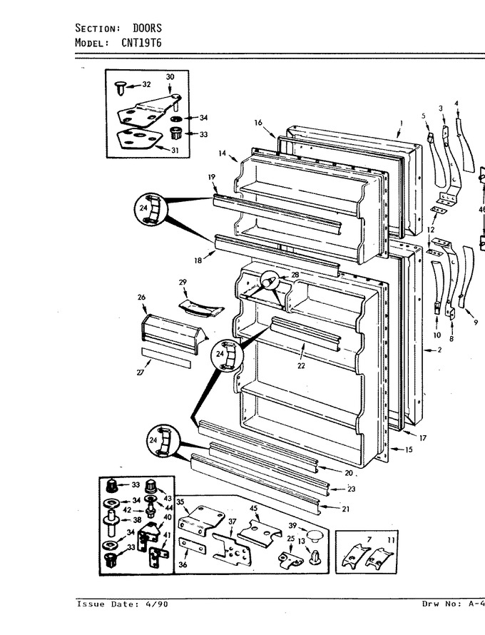 Diagram for CNT19T6A (BOM: 8A16A)