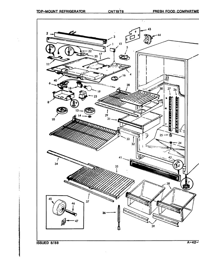 Diagram for CNT19T6A (BOM: 8A16A)